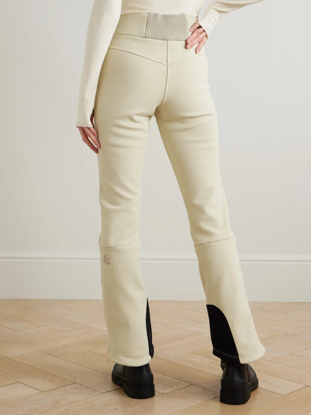 Back view of the Cordova Saint Moritz Stretch Tech-jersey Flared Ski Pants