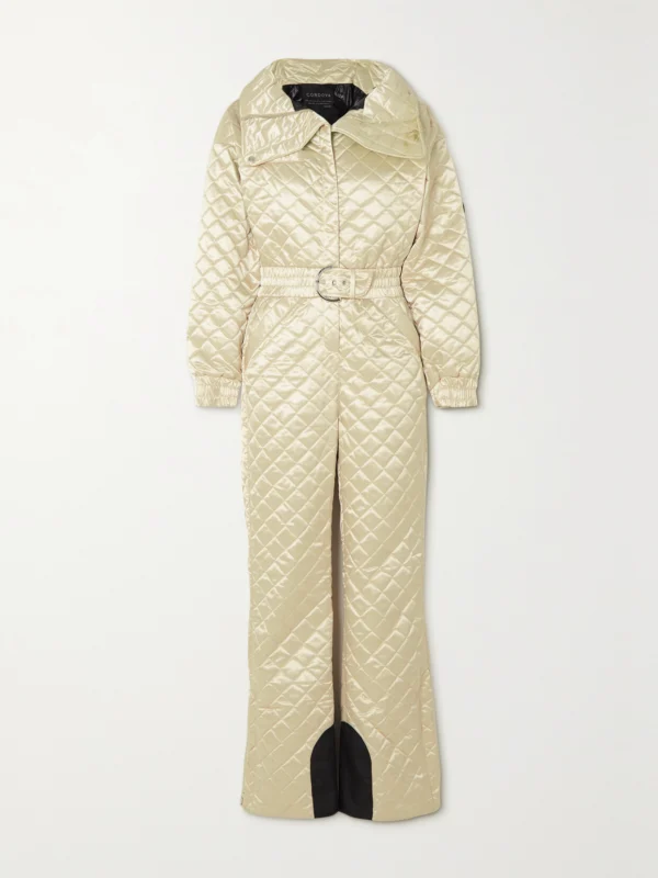 Cordova The Courmayeur Belted Quilted Ski Suit