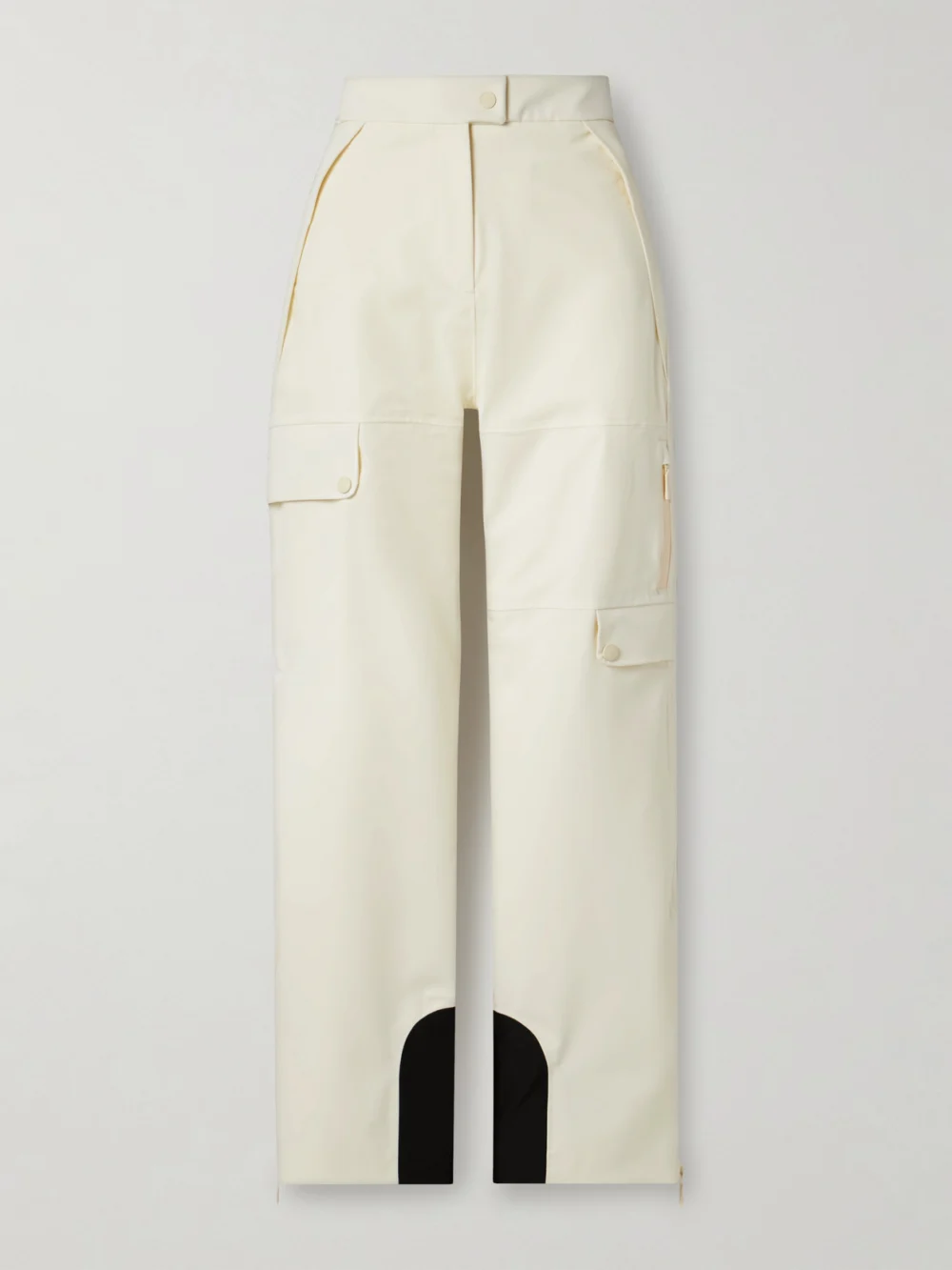 Cordova Zurs Straight-leg Ski Pants in off-white