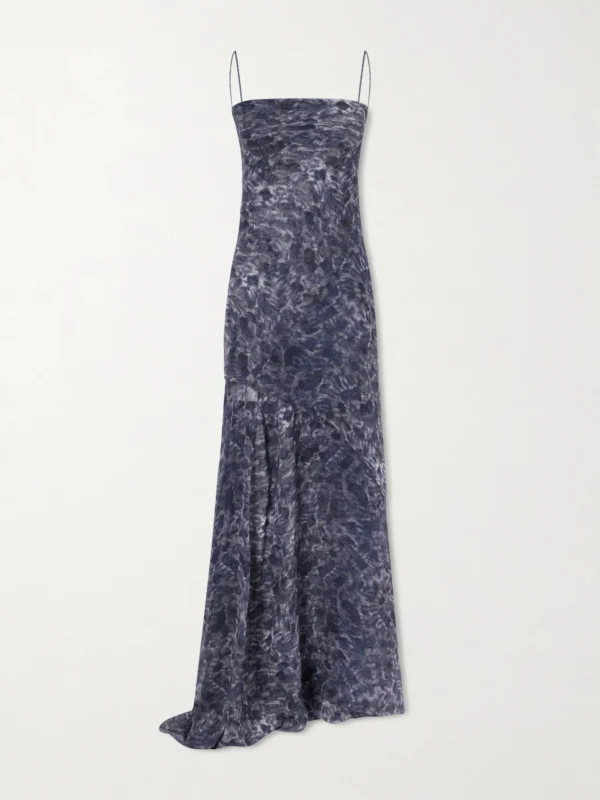 Cortana Meena Silk-satin Maxi Dress
