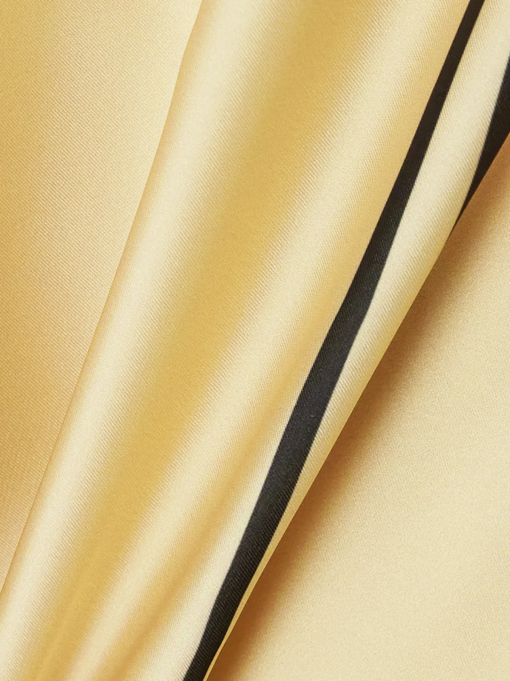 Close-up detail of the Costarellos Priela Ruffled Cutout Floral-print Satin Gown