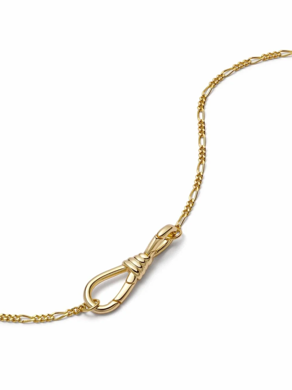 Daisy London Apollo Carabiner Chain Necklace 18ct Gold Plate