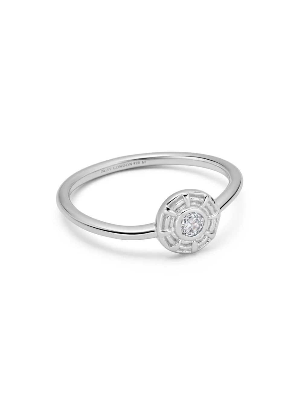 Daisy London Apollo Sparkle Ring Sterling Silver