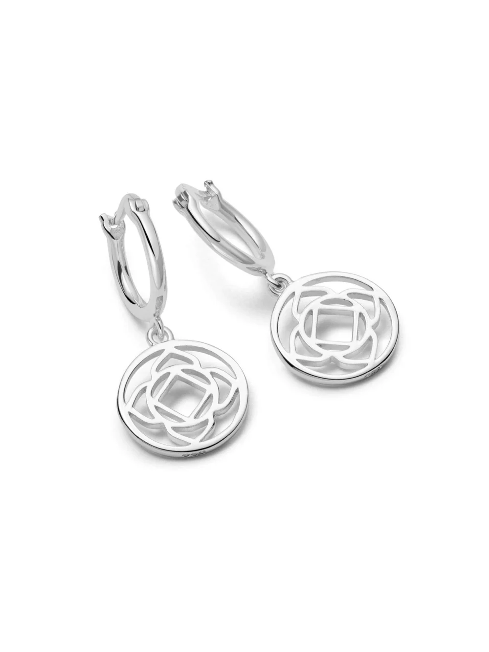 Daisy London Base Chakra Earrings Sterling Silver