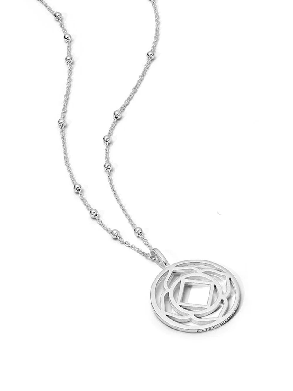 Daisy London Base Chakra Necklace Sterling Silver