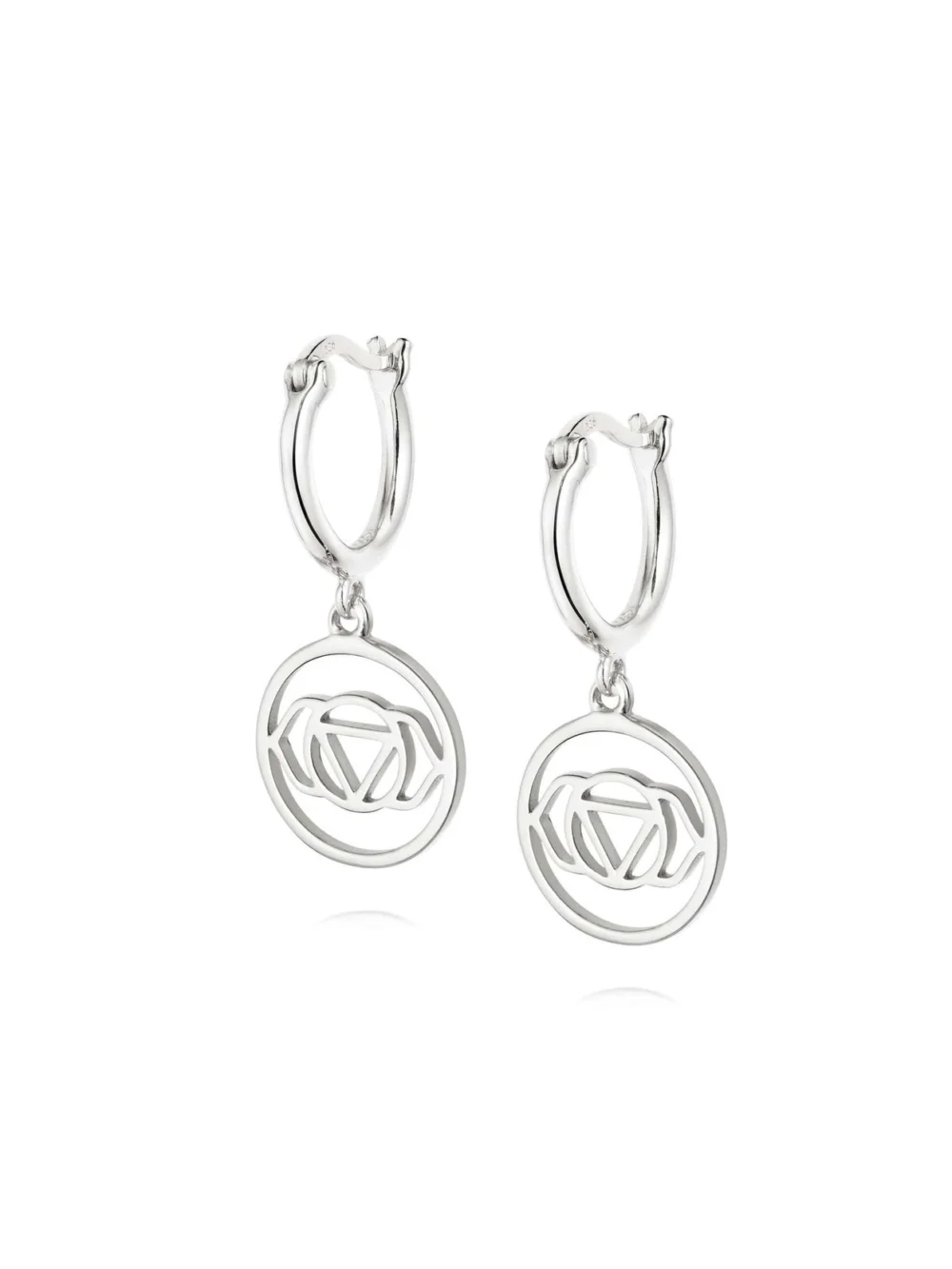 Daisy London Brow Chakra Earrings Sterling Silver
