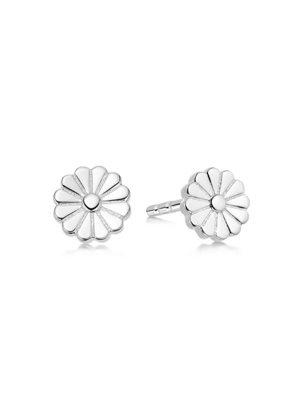 Daisy London Daisy Bloom Stud Earrings Sterling Silver