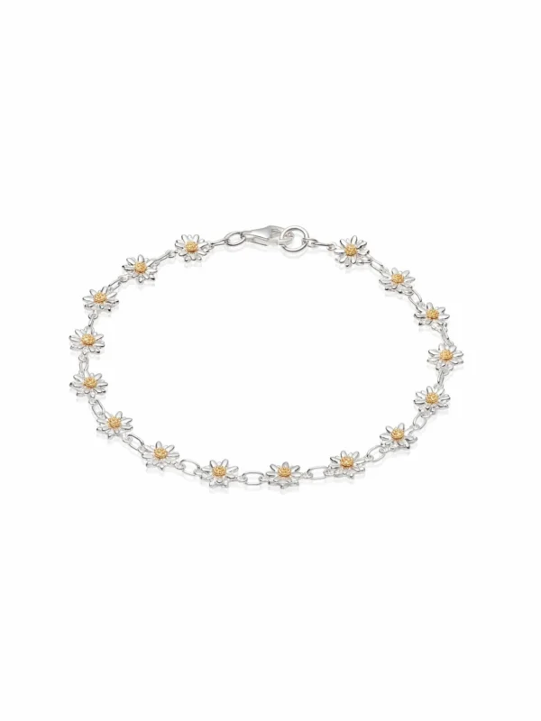 Daisy London Daisy Chain Bracelet Sterling Silver
