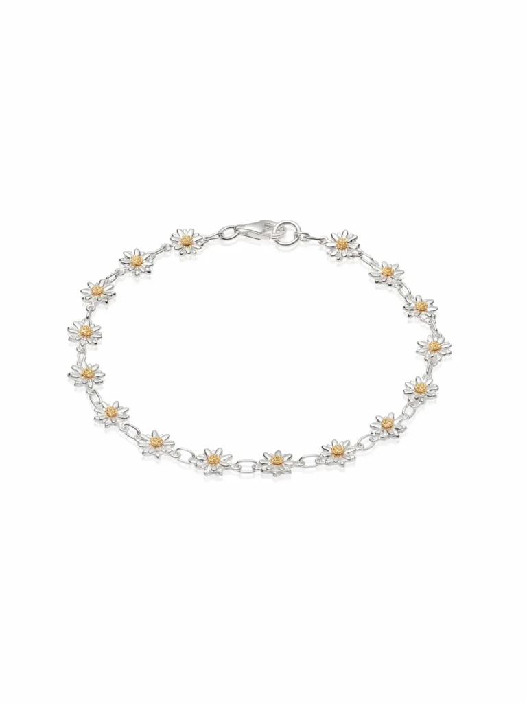 Daisy London Daisy Chain Bracelet Sterling Silver