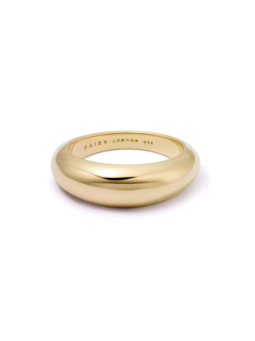 Daisy London Estée Lalonde Dome Ring 18ct Gold Plate
