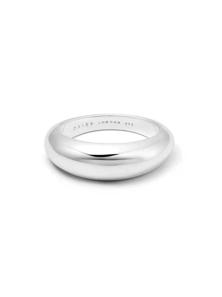 Daisy London Estée Lalonde Dome Ring Sterling Silver