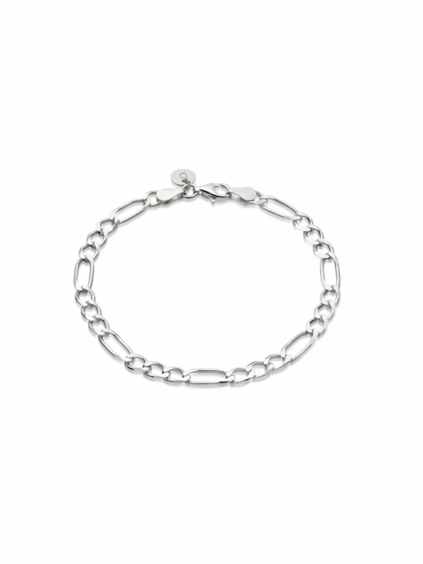 Daisy London Estée Lalonde Figaro Chain Bracelet Sterling Silver