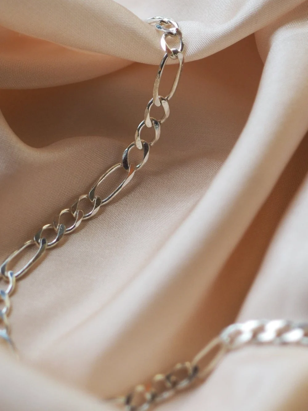 Daisy London Estée Lalonde Figaro Chain Necklace Sterling Silver, view 3
