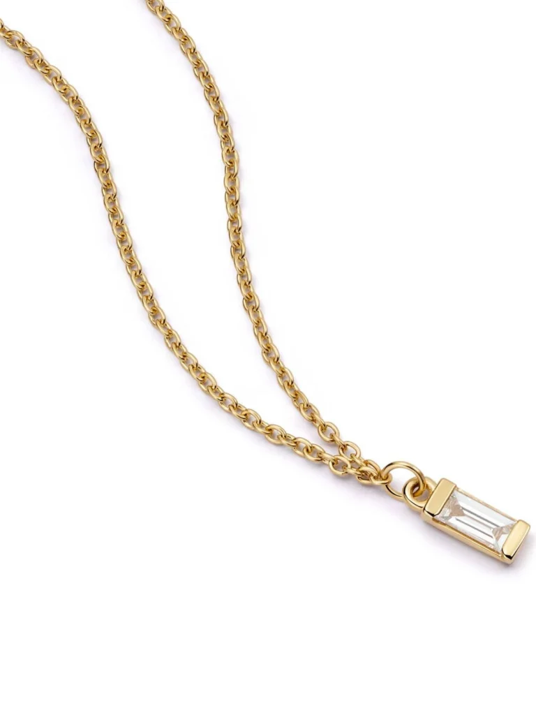 Daisy London Estée Lalonde Fine Diamond Necklace 14ct Solid Gold