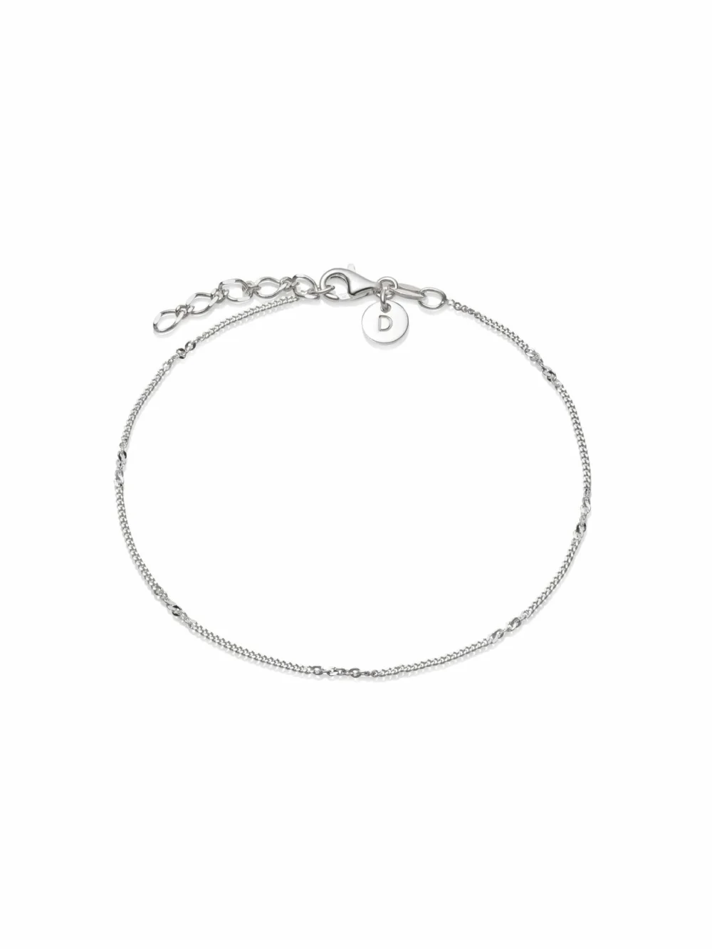 Daisy London Estée Lalonde Forever Chain Bracelet Sterling Silver