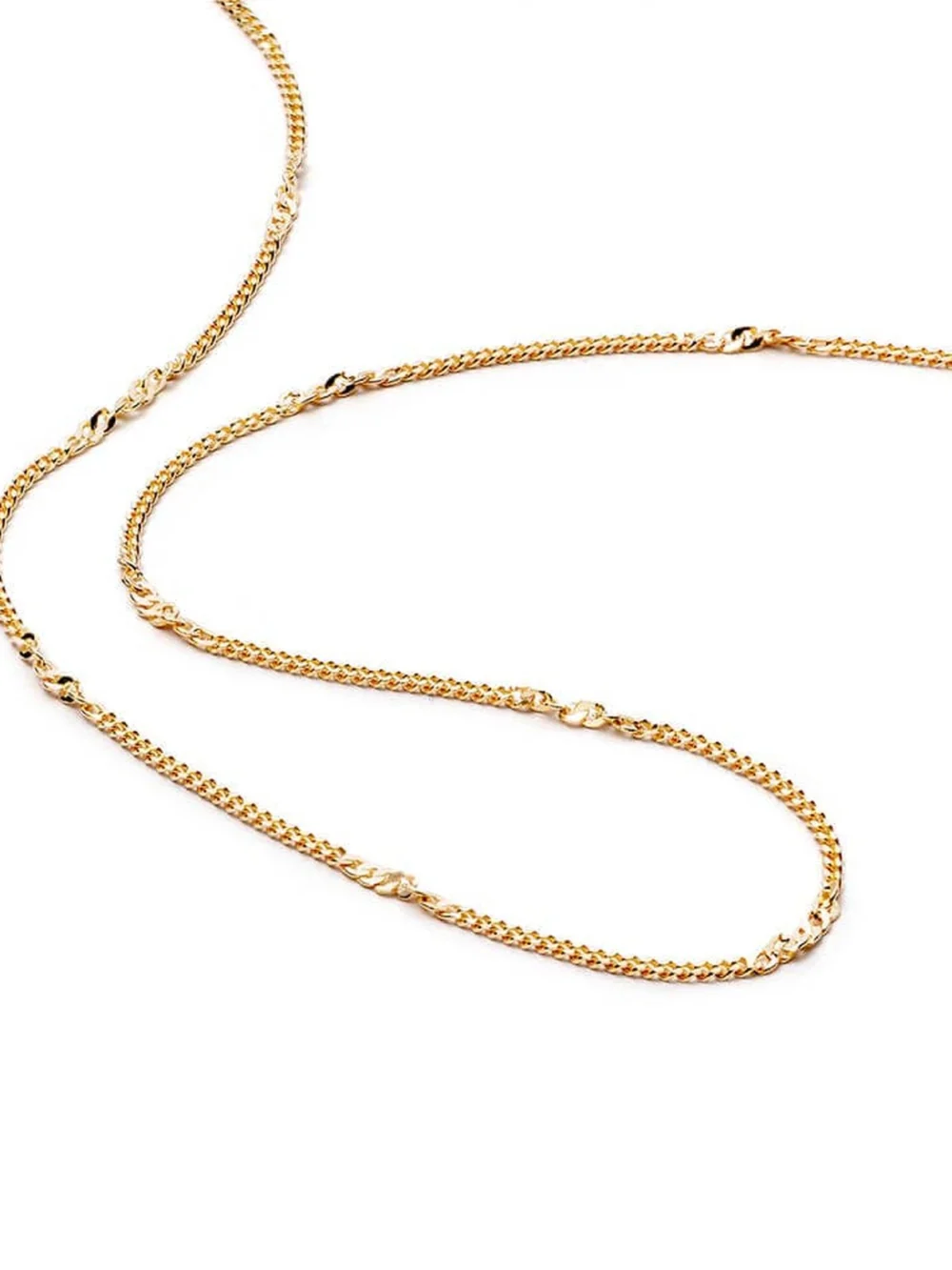 Daisy London Estée Lalonde Forever Chain Necklace 18ct Gold Plate