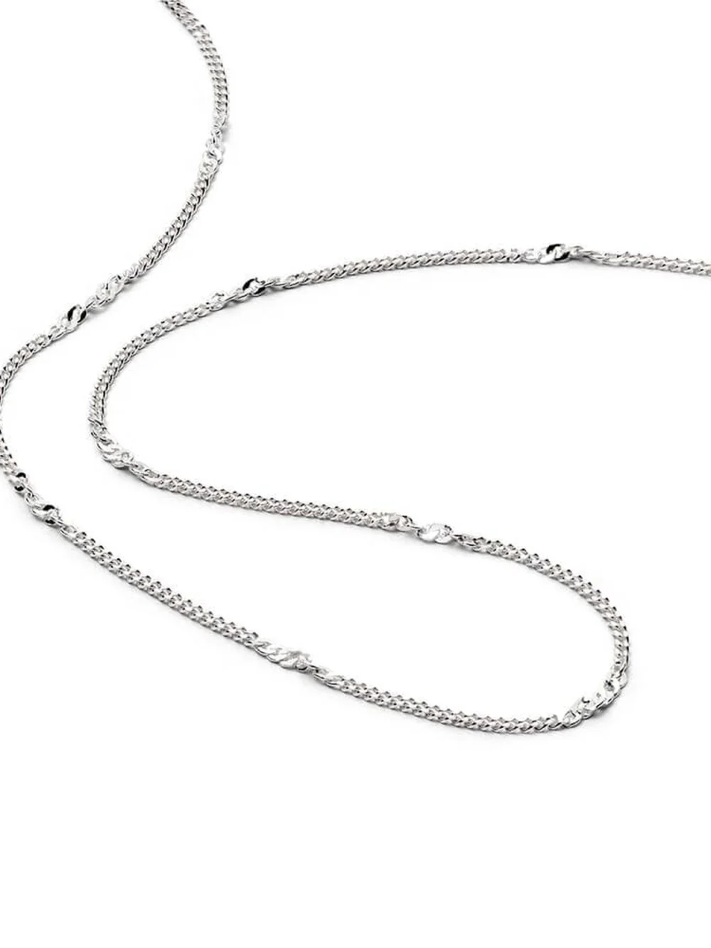 Daisy London Estée Lalonde Forever Chain Necklace Sterling Silver