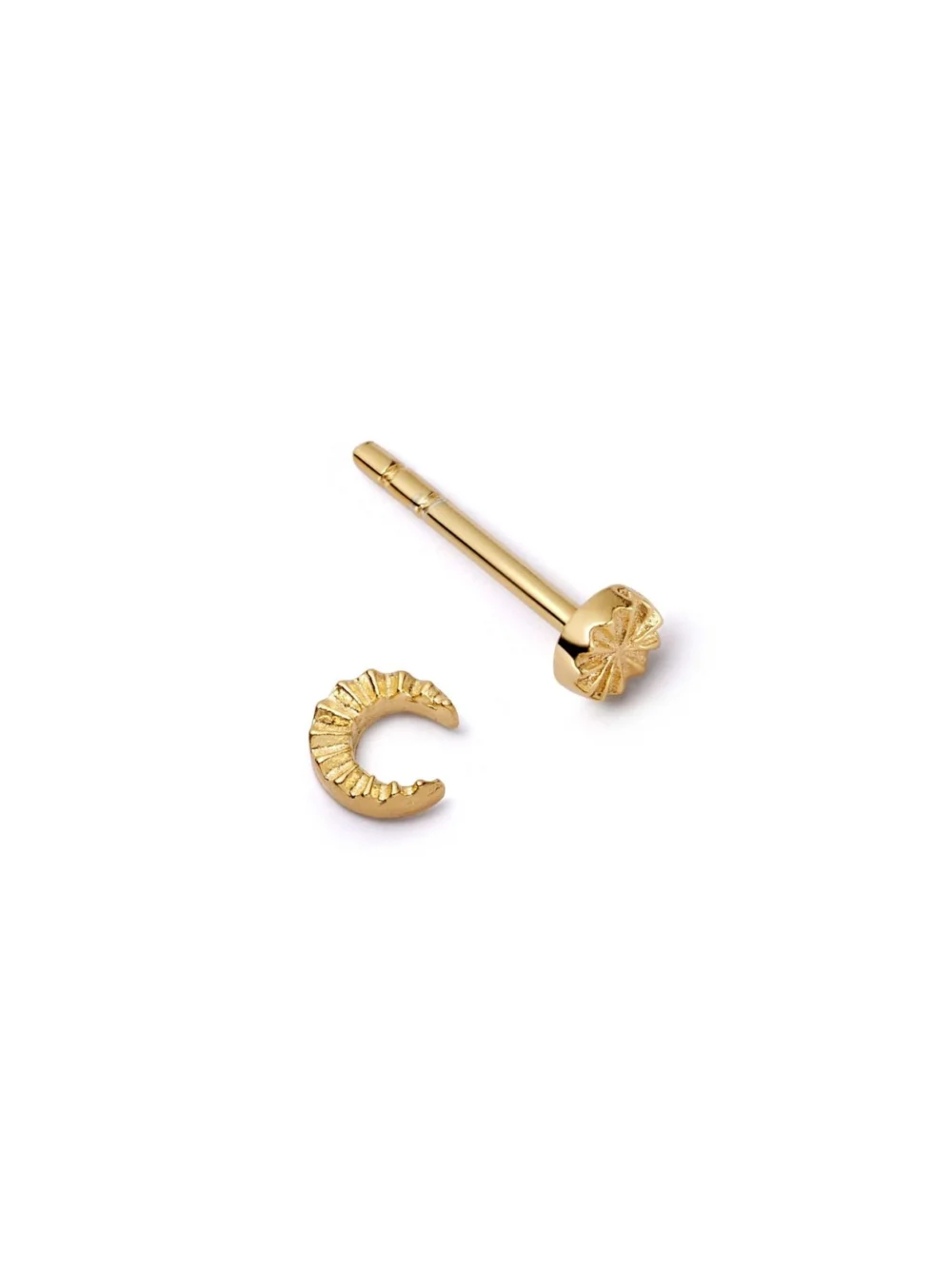 Daisy London Estée Lalonde Luna Stud Earrings 18ct Gold Plate