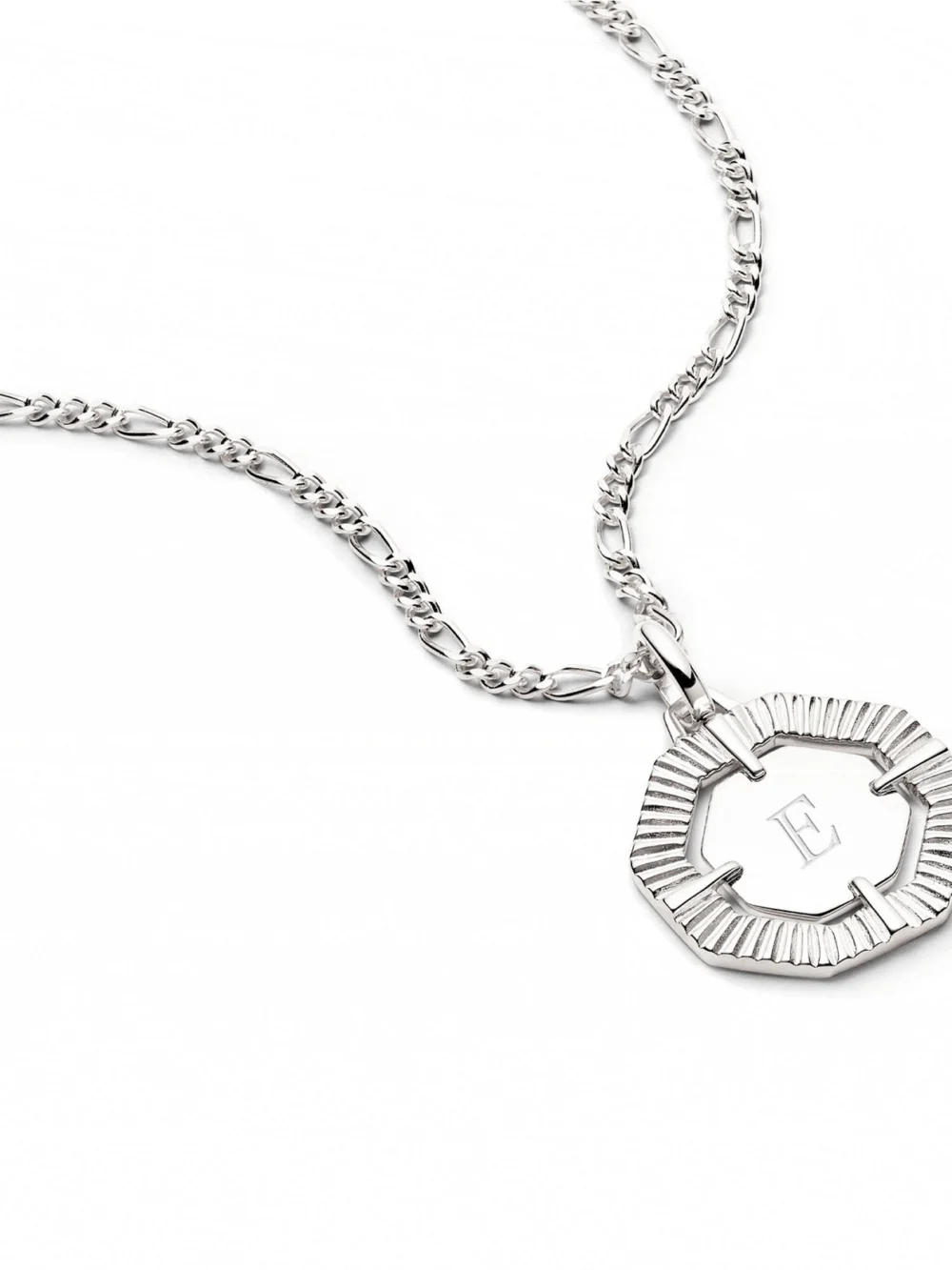 Daisy London Estée Lalonde Octagonal Necklace Sterling Silver