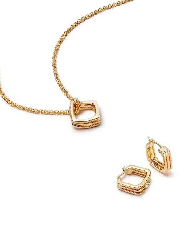 Daisy London Estée Lalonde Sisterhood Layering Set 18ct Gold Plate