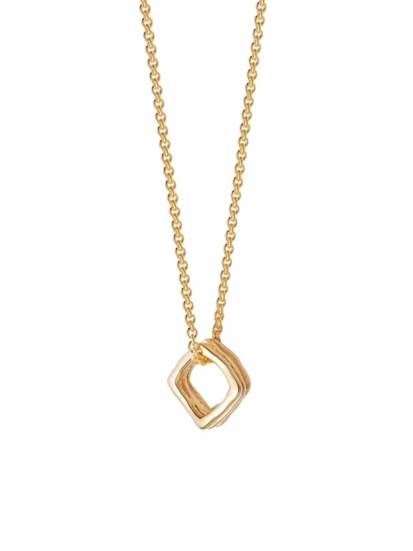 Daisy London Estée Lalonde Sisterhood Necklace 18ct Gold Plate