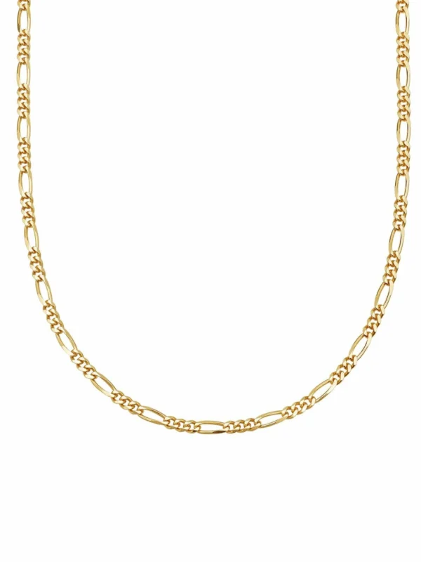 Daisy London Fine Figaro Chain Necklace 18ct Gold Plate