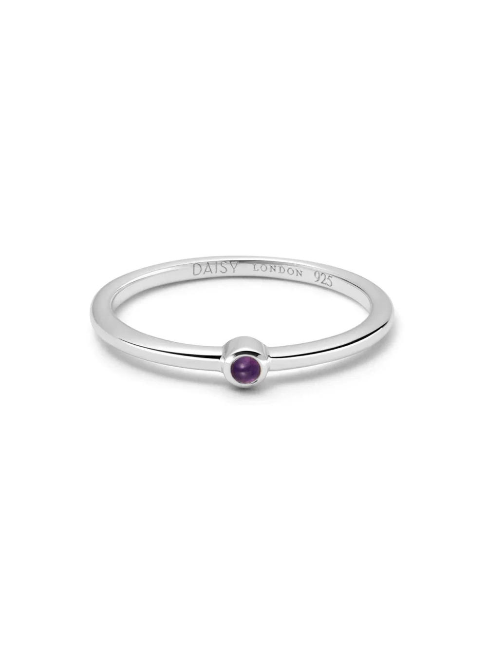 Daisy London Healing Stone Ring Sterling Silver, view 4