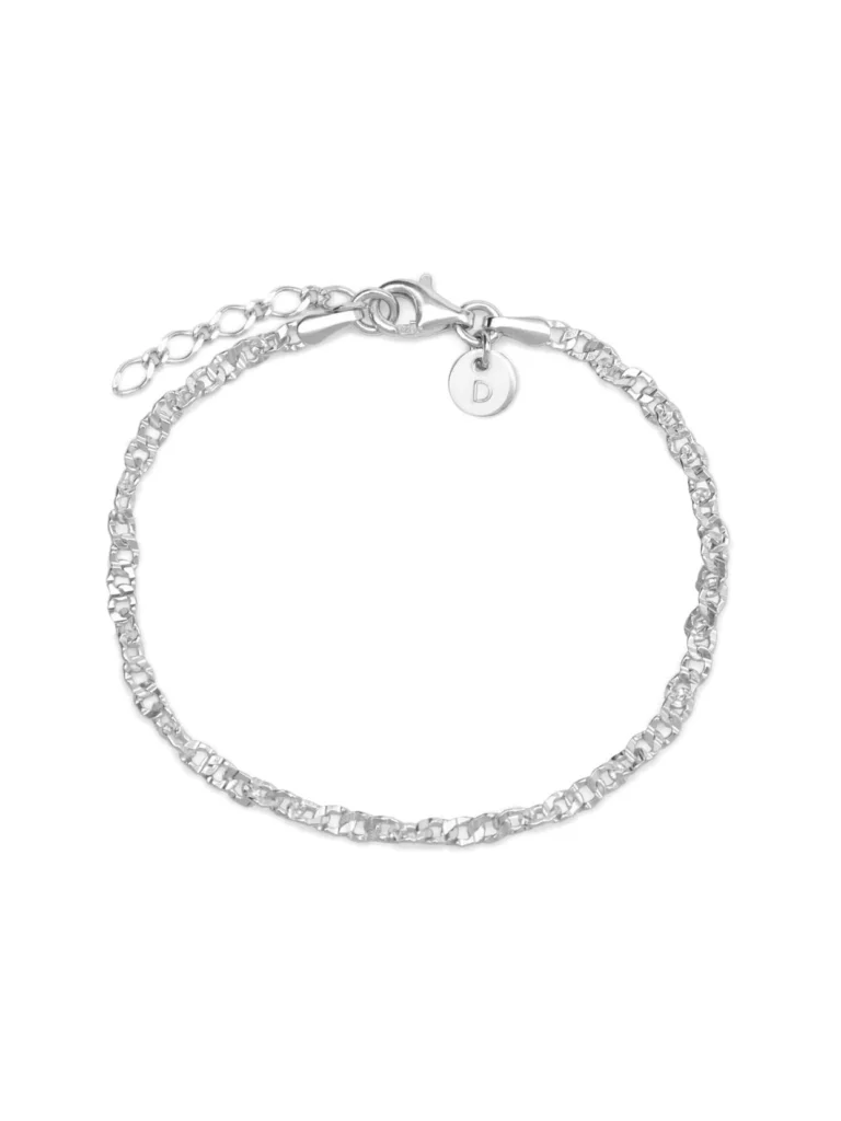 Daisy London Link Lightweight Chain Bracelet Sterling Silver