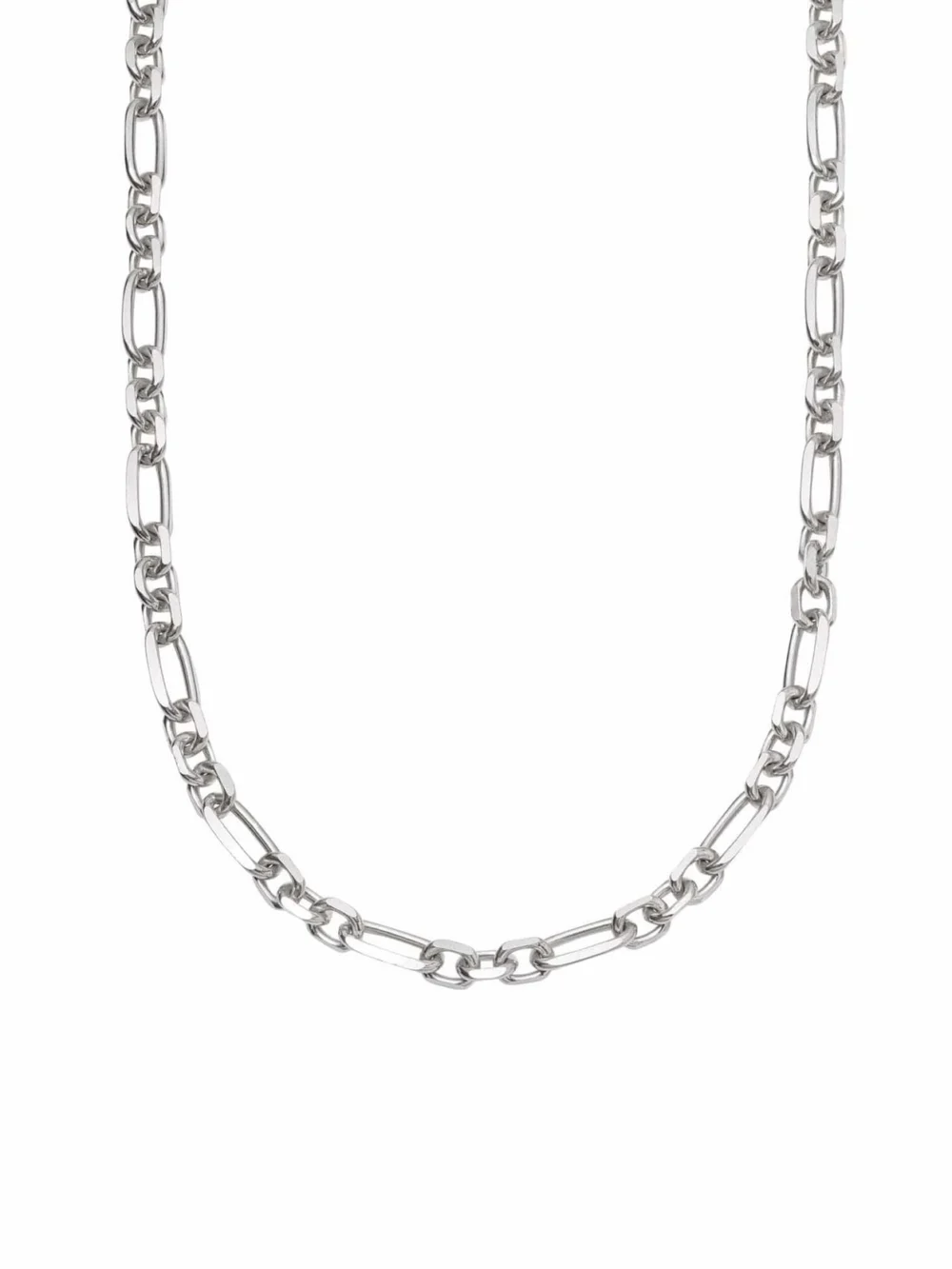 Daisy London Magnus Chunky Chain Necklace Sterling Silver