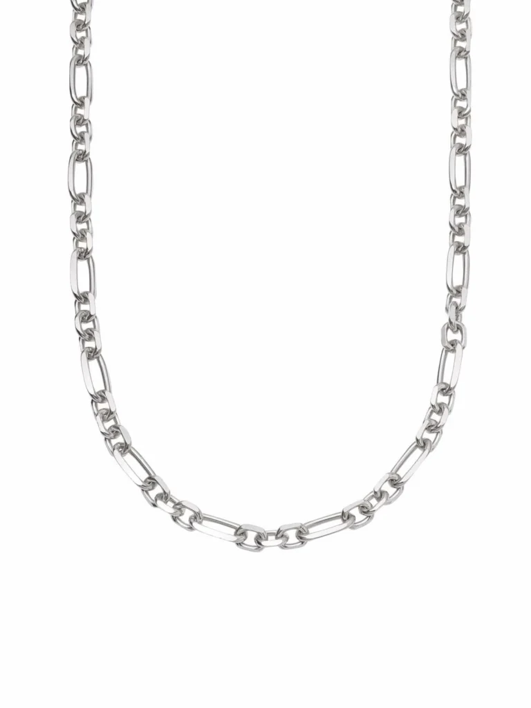 Daisy London Magnus Chunky Chain Necklace Sterling Silver