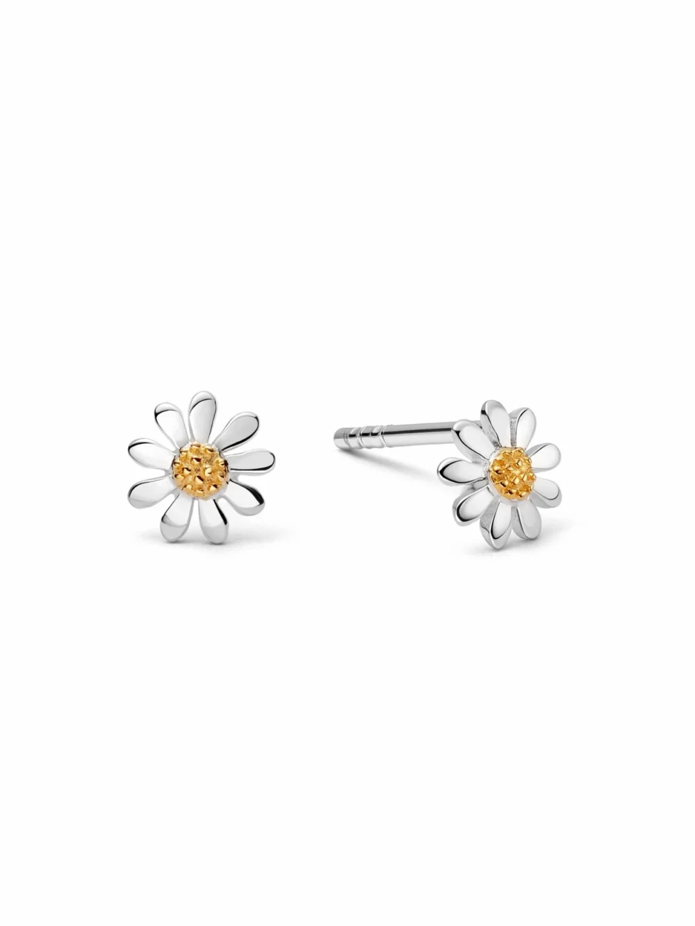 Daisy London Marguerite Daisy Stud Earrings Sterling Silver