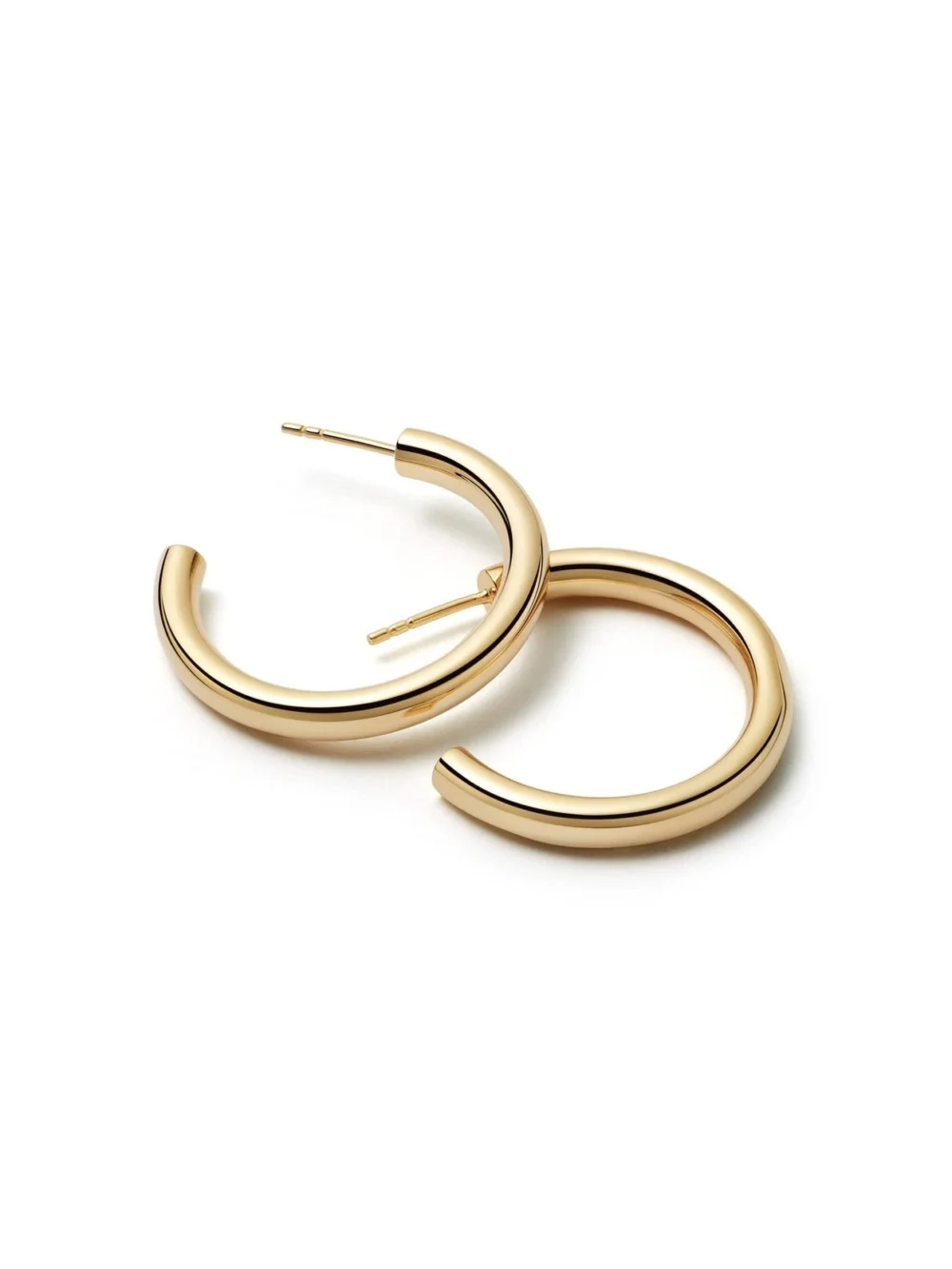 Daisy London Maxi Bold Hoop Earrings 18ct Gold Plate