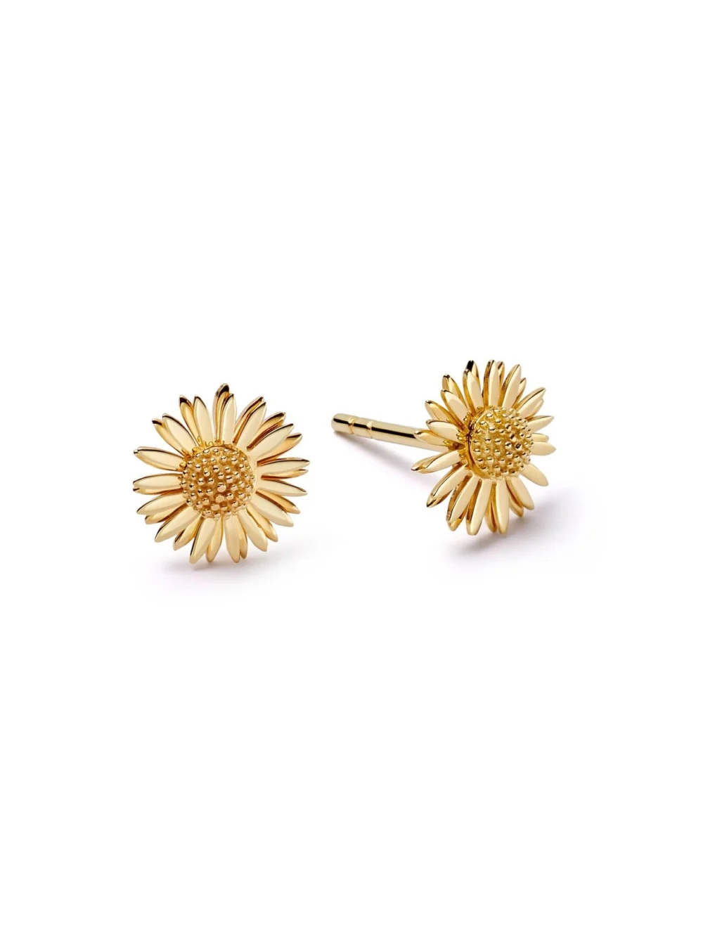 Daisy London Michaelmas Daisy Stud Earrings 18ct Gold Plate