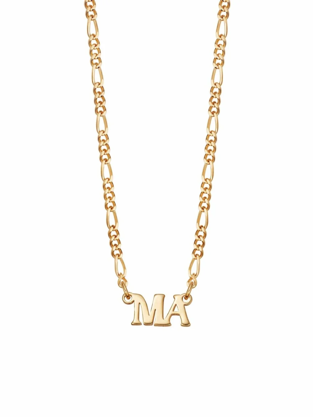 Daisy London Personalised Initials Necklace 18ct Gold Plate