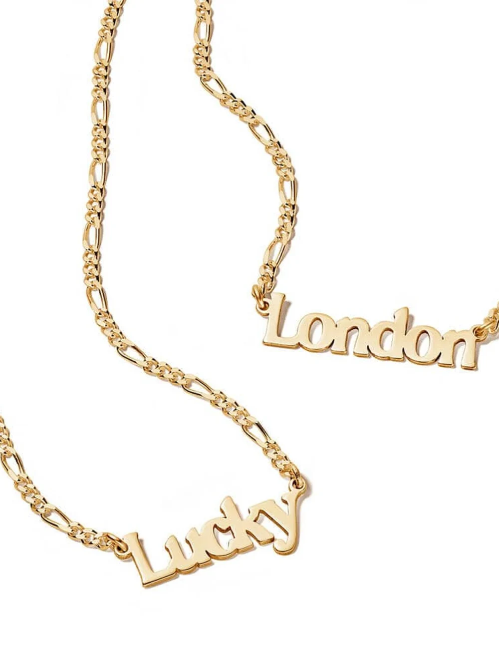 Daisy London Personalised Necklace 18ct Gold Plate, view 5
