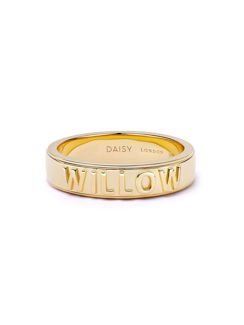 Daisy London Personalised Spinning Ring 18ct Gold Plate