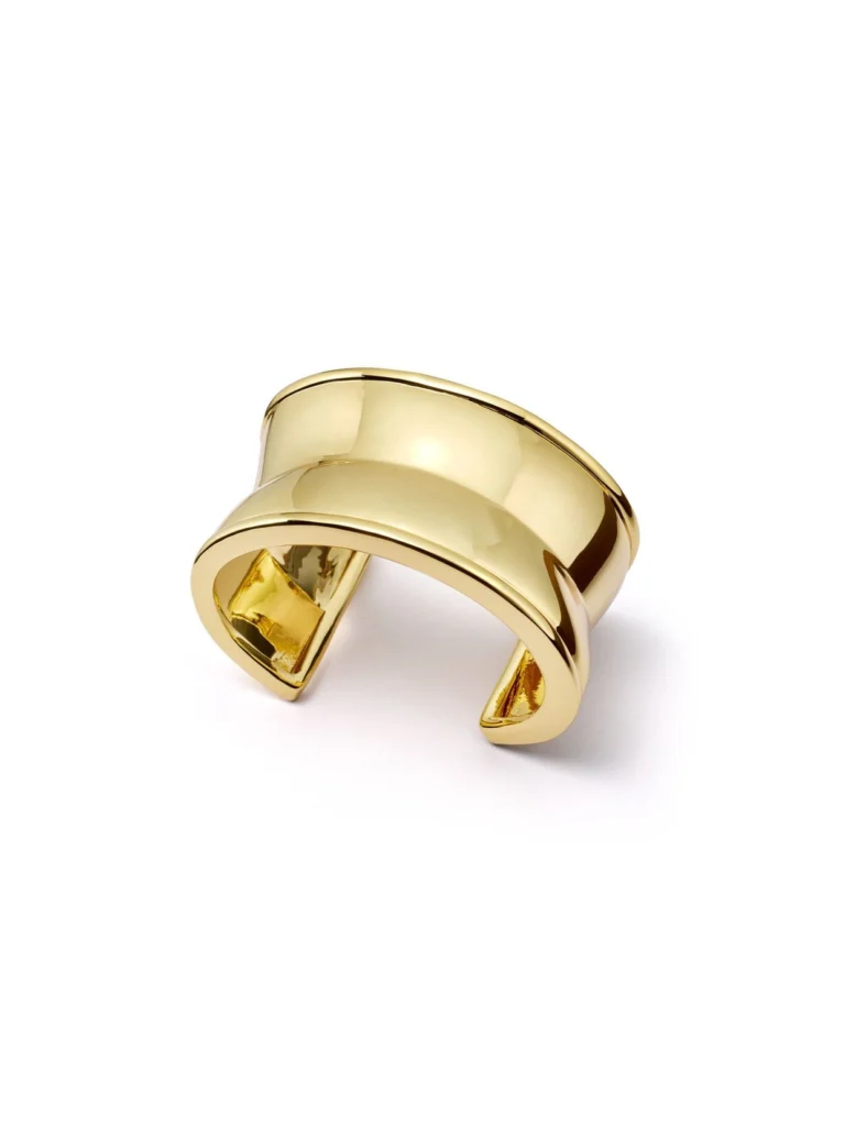 Daisy London Polly Cuff Bangle 18ct Gold Plate
