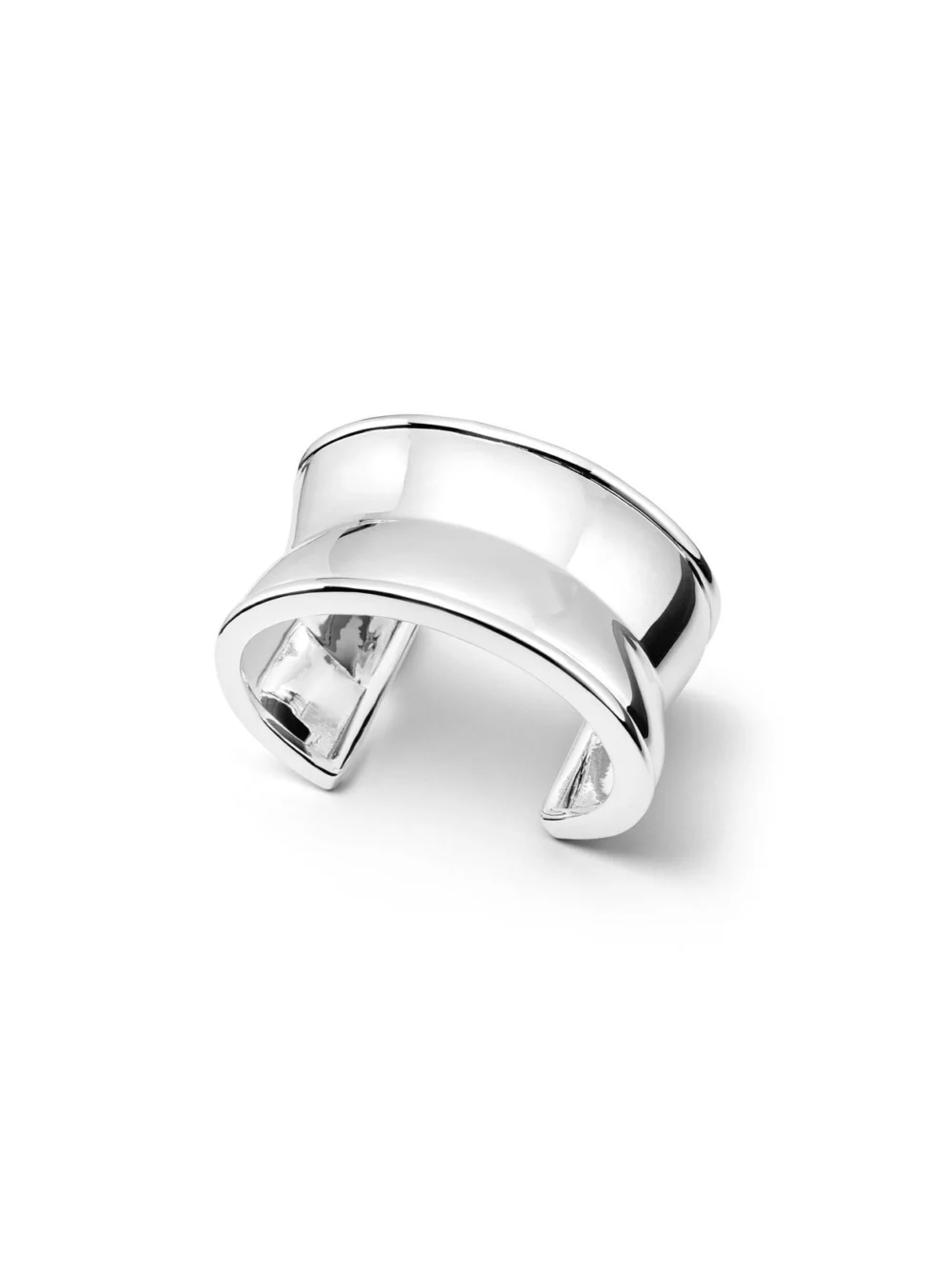 Daisy London Polly Cuff Bangle Silver Plate