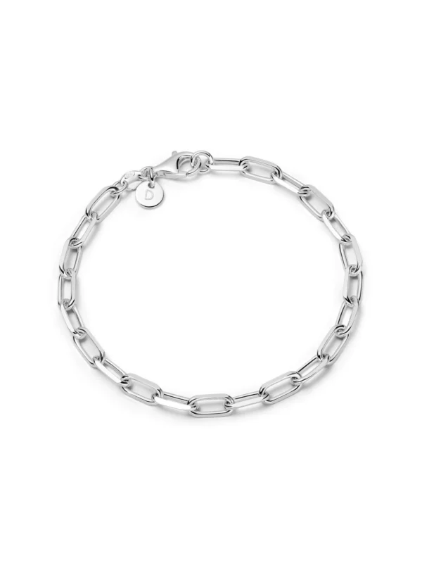 Daisy London Shrimps Chunky Chain Bracelet Sterling Silver