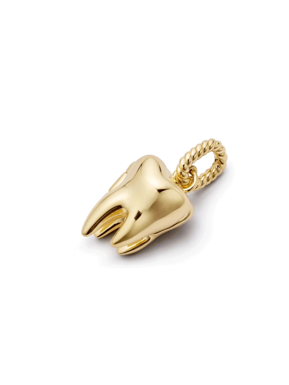 Daisy London Shrimps Tooth Locket Charm 18ct Gold Plate