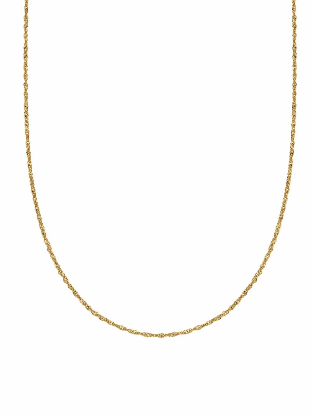Daisy London Singapore Layering Chain Necklace 18ct Gold Plate