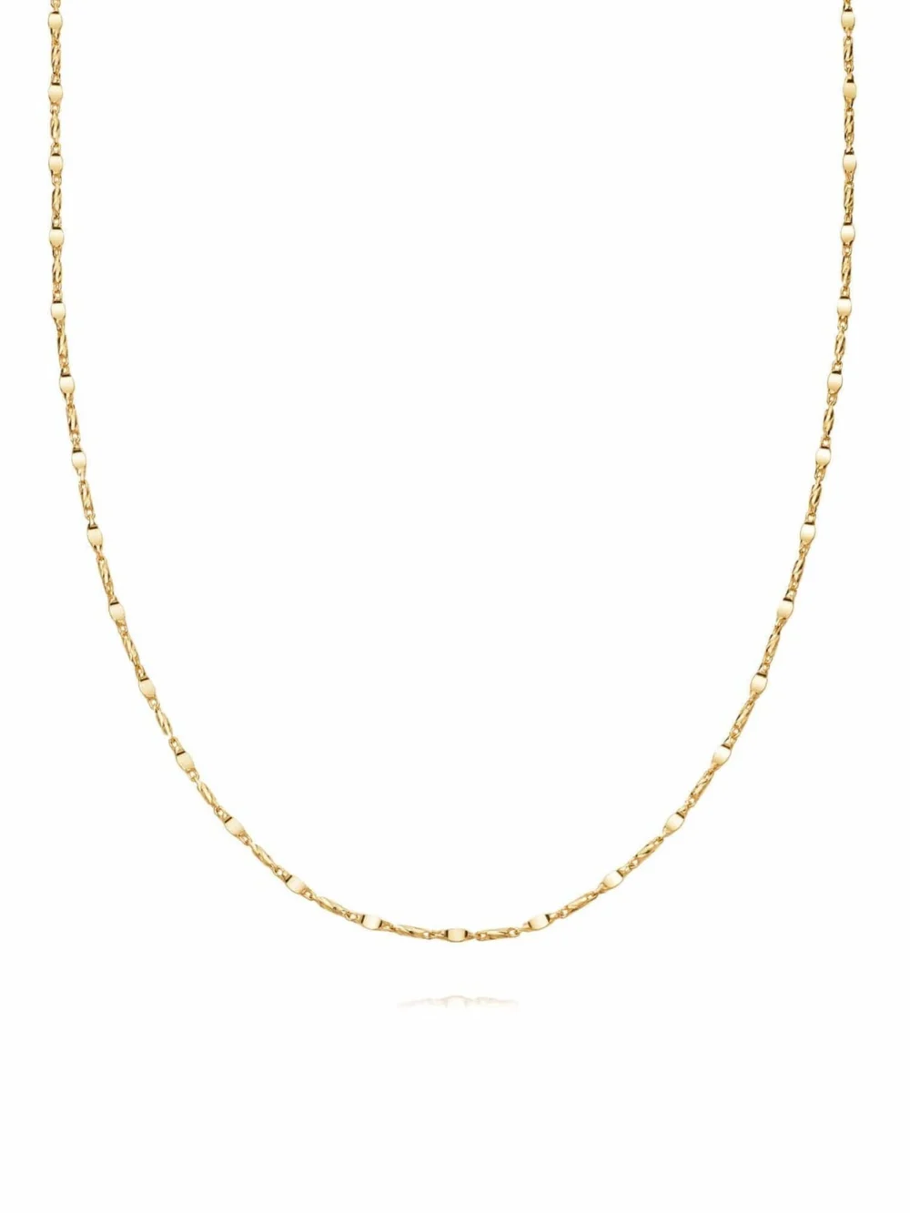 Daisy London Tidal Twist Chain Necklace 18ct Gold Plate