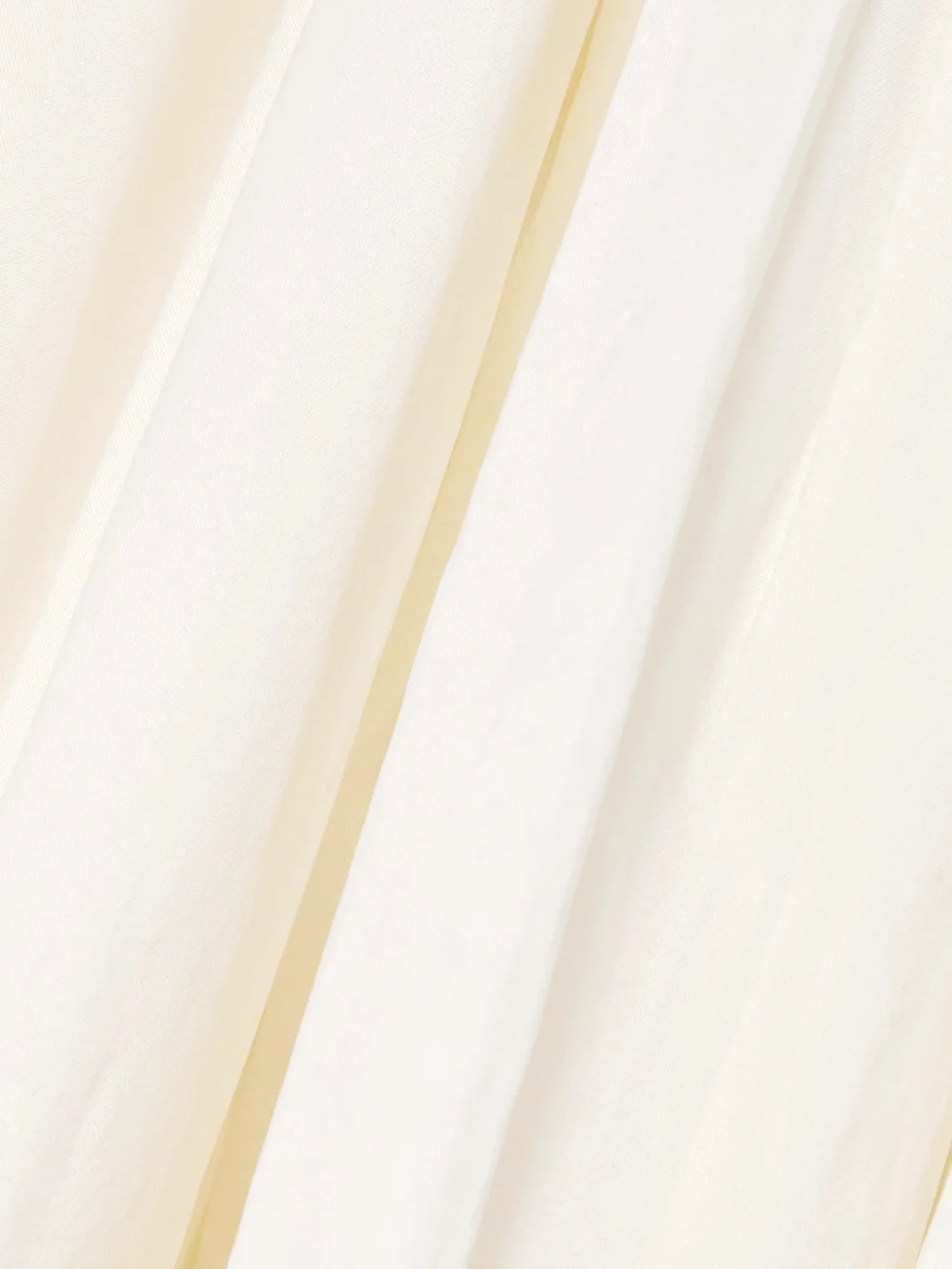 Close-up detail of the Danielle Frankel Drew Strapless Taffeta Gown