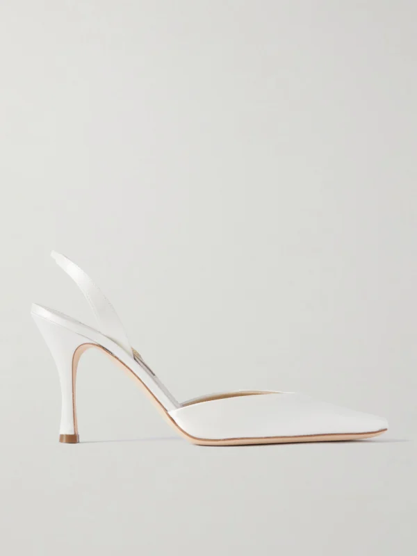 Danielle Frankel Hannah Satin Slingback Pumps