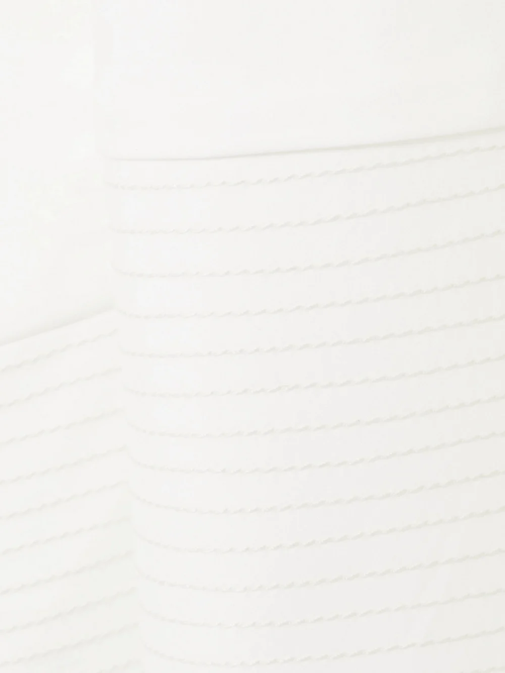 Close-up detail of the Danielle Frankel Lou Off-the-shoulder Cotton-blend Poplin Gown