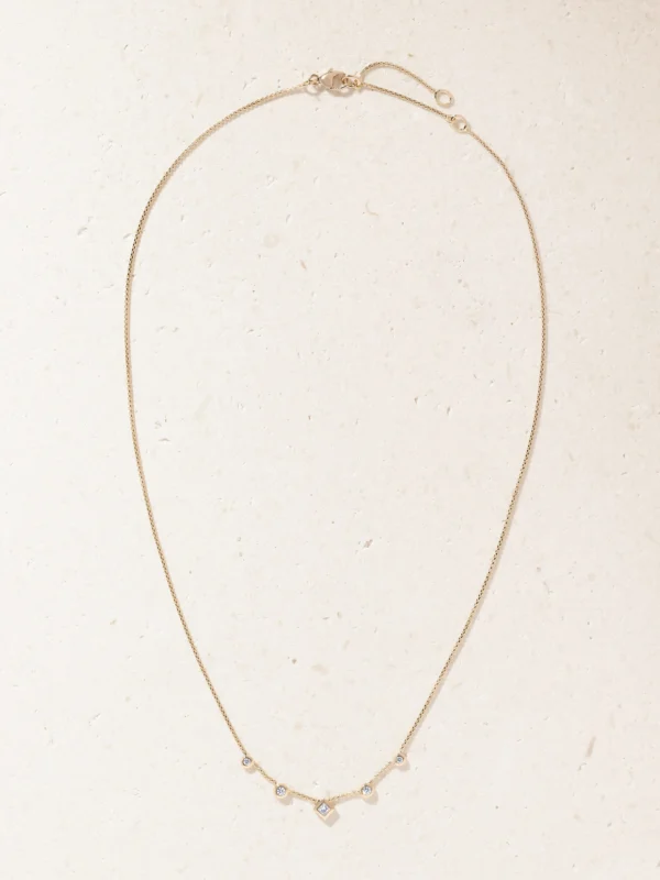 David Yurman 18-karat Gold Diamond Necklace