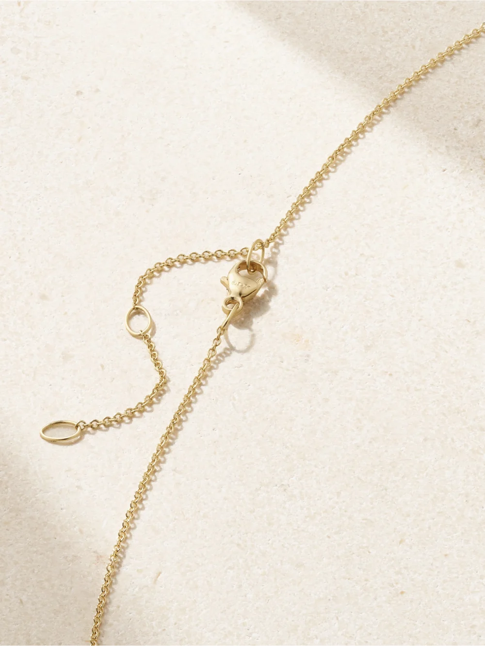 Back view of the David Yurman Châtelaine 18-karat Gold Diamond Necklace