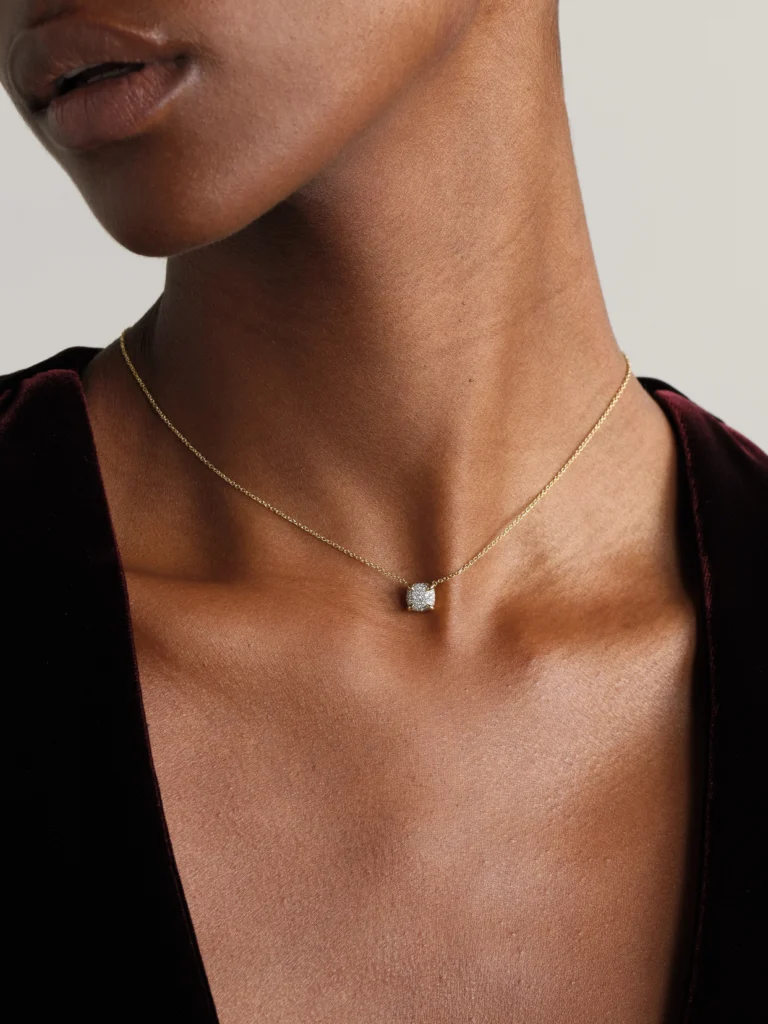 David Yurman Châtelaine 18-karat Gold Diamond Necklace