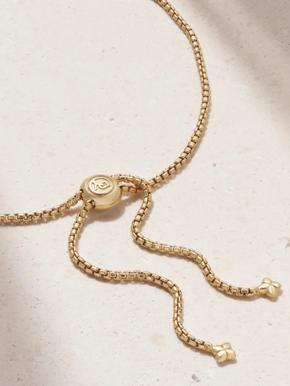 Back view of the David Yurman Crossover 18-karat Gold Diamond Necklace