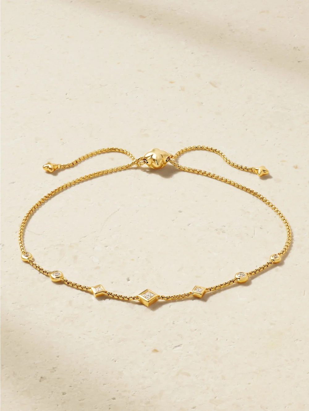 David Yurman Petite Modern Renaissance® 18-karat Yellow Gold Diamond Bracelet